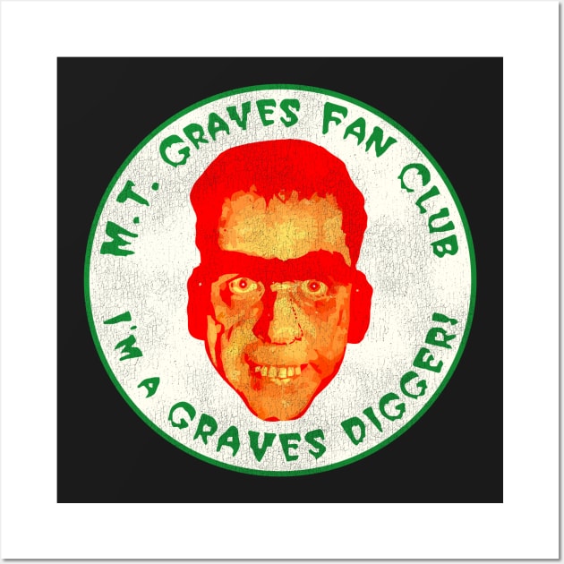 M.T. Graves Fan Club The Dungeon Gravedigger Wall Art by darklordpug